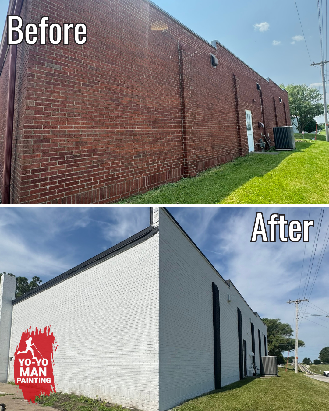Exterior painting project
