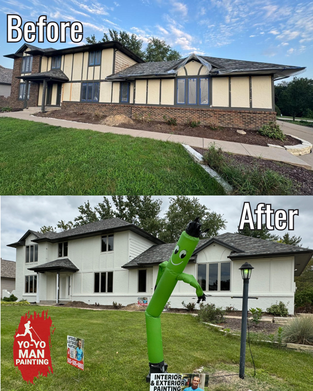 Exterior painting project