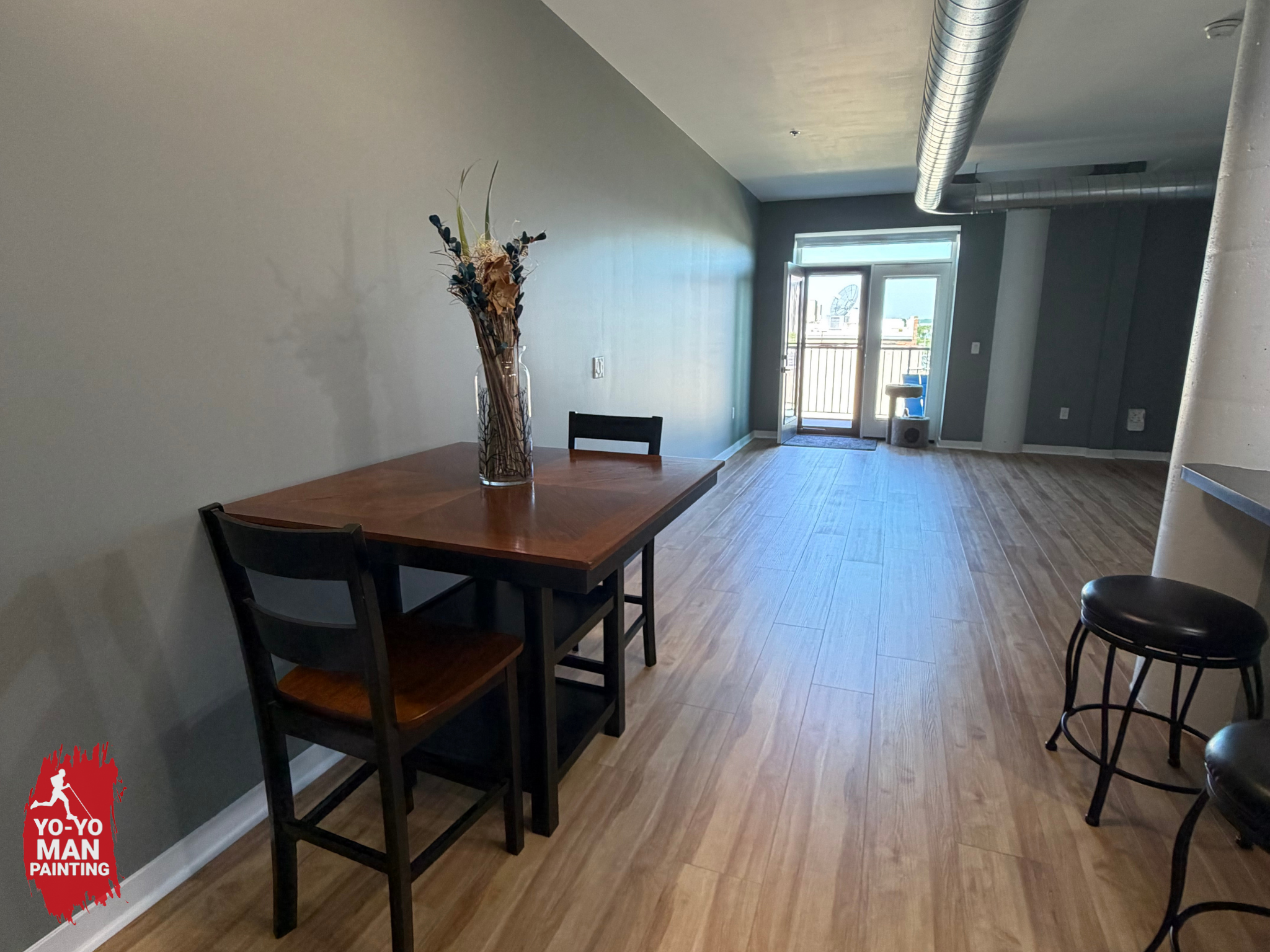 Interior painting project